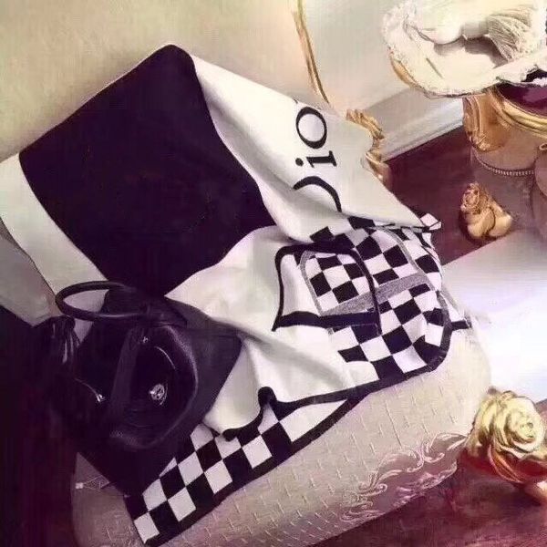 

autumn/winter 2019 new fashion scarf classic brand patchwork plaid cashmere scarf warm women men double sided shawl, Blue;gray