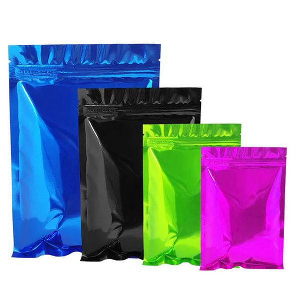 7x10cm pequeno Zipper Armazenamento de alimentos sacos invioláveis ​​Poly 200pcs Embalagens plásticas Pouch Reclosable Cheiro polybags prova para Spices Snack