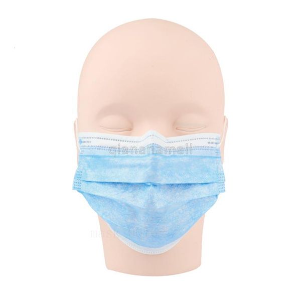 

одноразовые ушной nm3a на складе! рот face cover 3 слоя non woven безопасность dust mask маска для adults513 n02z 50pcs черного синий 4j7c
