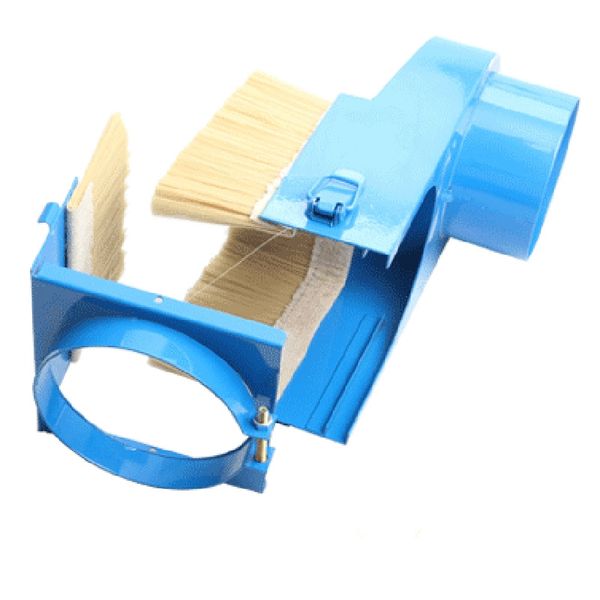 

cnc dust cover collector cnc brush dust cleaner for spindle motor milling machine
