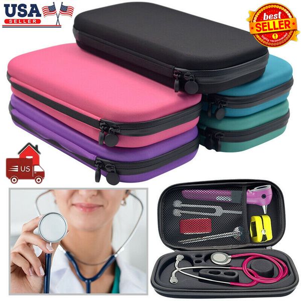 

portable storage box stethoscope travel case eva carry organizer bag outdoor storage box