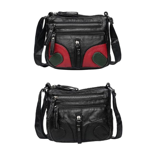 

vintage soft pu leather handbags casual women girls shoulder messenger bags