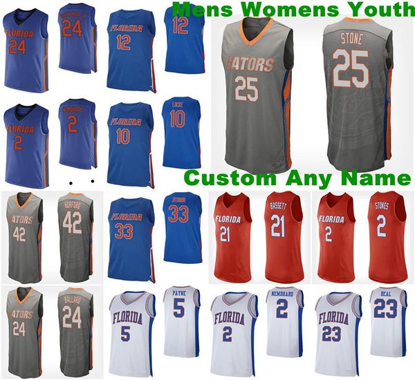 

ncaa florida gators jerseys new dontay bassett jersey tyree appleby scottie lewis kerry blackshear jason jitoboh basketball jerseys custom, Black