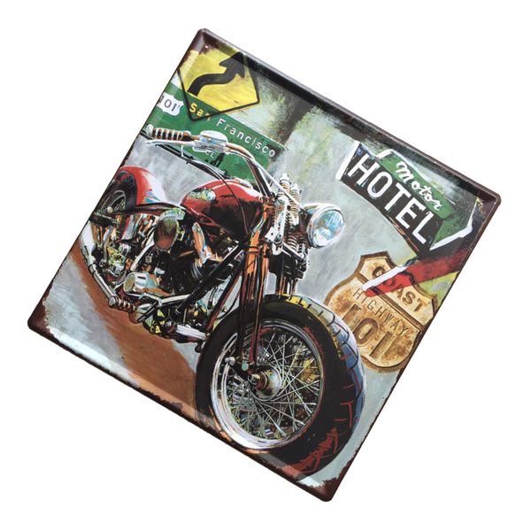 

retro metal tin sign plaque vintage picture bar pub man cave decor 30*30cm