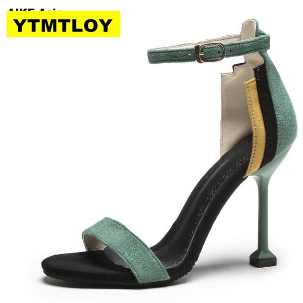 

2019 female fashion hollow with sandals summer women pumps womens green shoes woman string bead high-heeled peep toe, Black