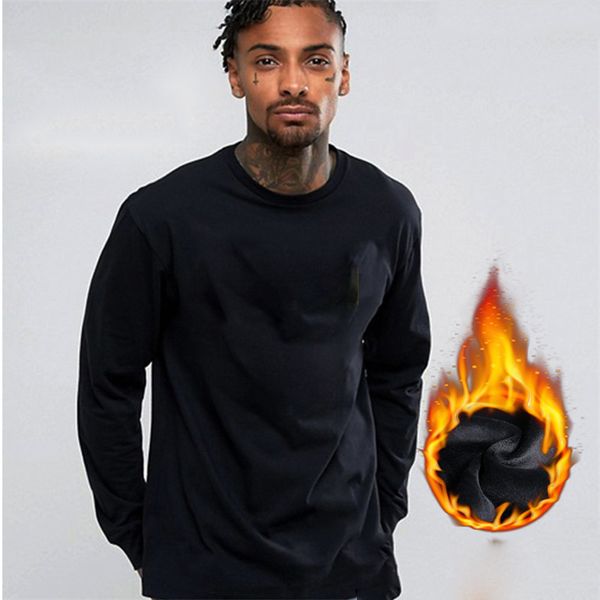 

мужские зимние толстовки с логотипом роскошные осенние толстовки с длинным рукавом дизайнерские топы толстые теплые кофты sport star печатны, Black