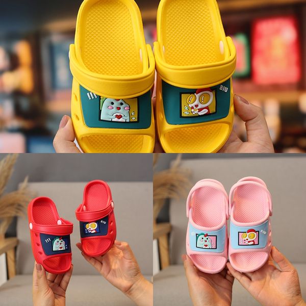 

cute dinosaur slippers shoes baby children's shoes 2020 anti-skid indoor and outdoor children's sports slippers, Black;red