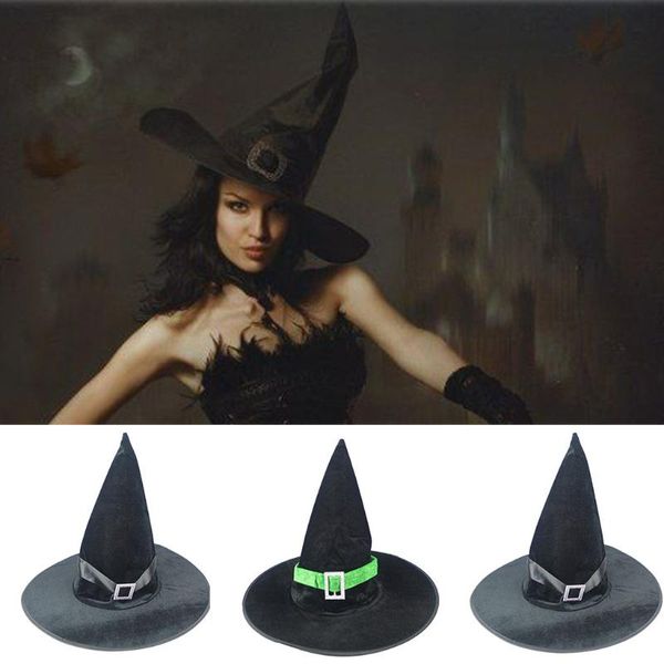 

halloween hat for children dance party supplies witch hat cartoon accessory halloween costume#4, Blue;gray