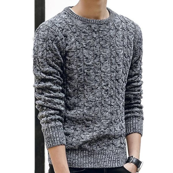 

autumn mens sweater 2019 new fashion o-neck winter sweaters men pullover long sleeve twist casual male jumper pullovers, White;black
