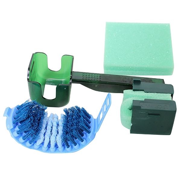 

mtb bike bicycle chain cleaner tool set quick clean tool multi brushes scrubber box