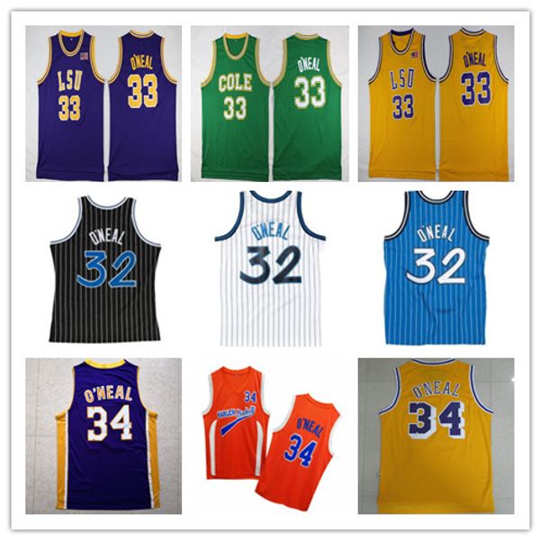 

men's Cole high school #33 jersey Uncle Drew 32 O'Neal movie basketball jersey