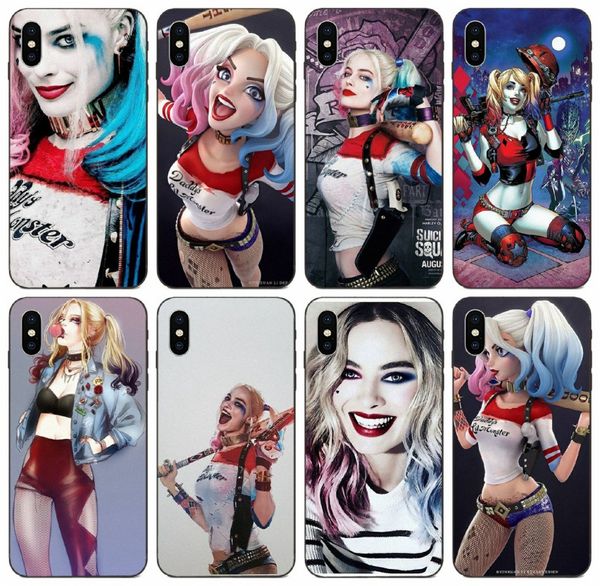 

tongtrade] самоубийство команды harley quinn comic чехол для iphone 11 pro max x xs 8s 8 7s 6 plus samsung a60 a6s huawei y6 xiaomi 4c поль