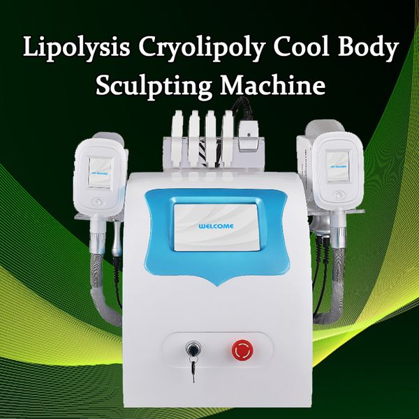 

slimming machine 2 cryo handles can work together rf cavitation equipment cryolipolysis vacuum cellulite reduction lipolaser slimming cryoth