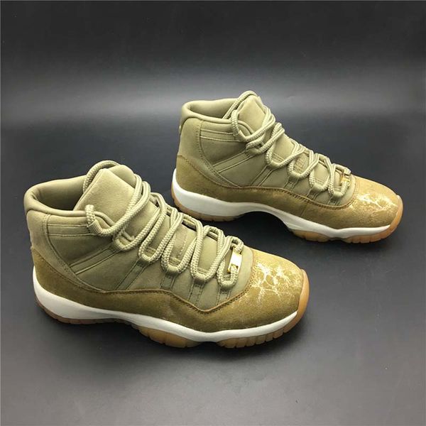 

The Laser Basketball Shoes 11 11s Neutral Olive Womens Mens Gold Designer Shoes Fashion Street Outdoor Sports Sneakers High Quality