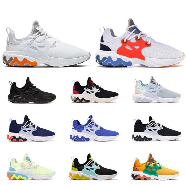 

2019 men women running shoes react presto beams dharma triple black beach day brutal honey mens trainer sports sneaker jogging walking