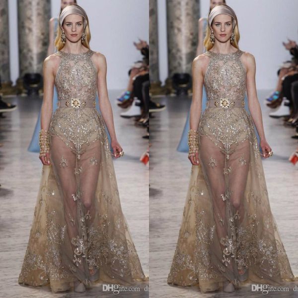 

вечернее платье elie saab бисероплетение с бисером и блестками выпускные платья из тюля стразы с прозрачными рукавами, Black;red