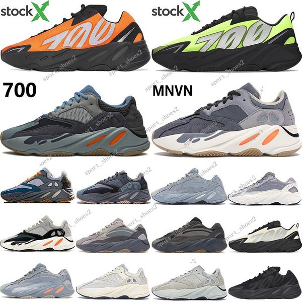

new reflective wave runner 700 triple black carbon blue magnet inertia bone tie dye kanye west mens running shoes women trainers sneakers#04