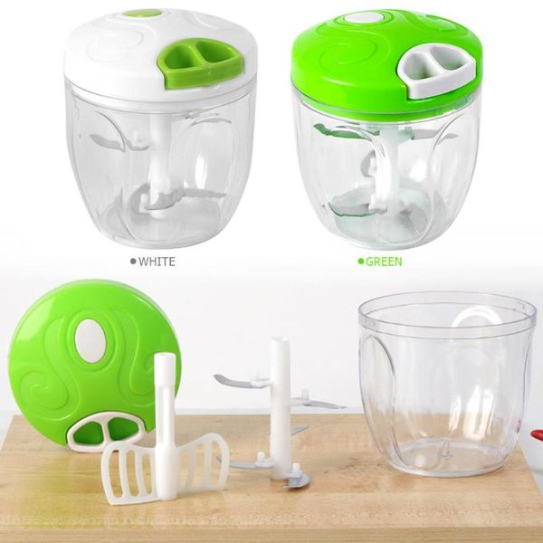 

900ml food cutter vegetable shredder chopper slicer meat grinder egg whisk