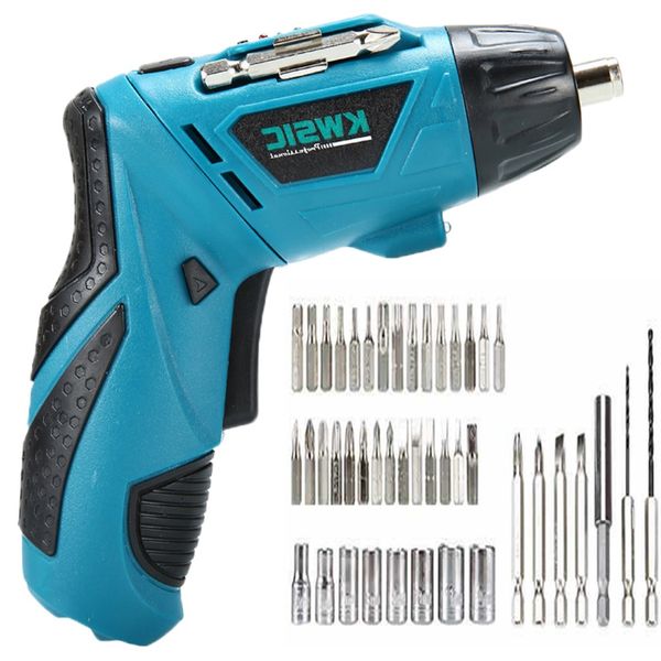 

q81 multifunctional blue charging hand drill electric screw batch hand drill set