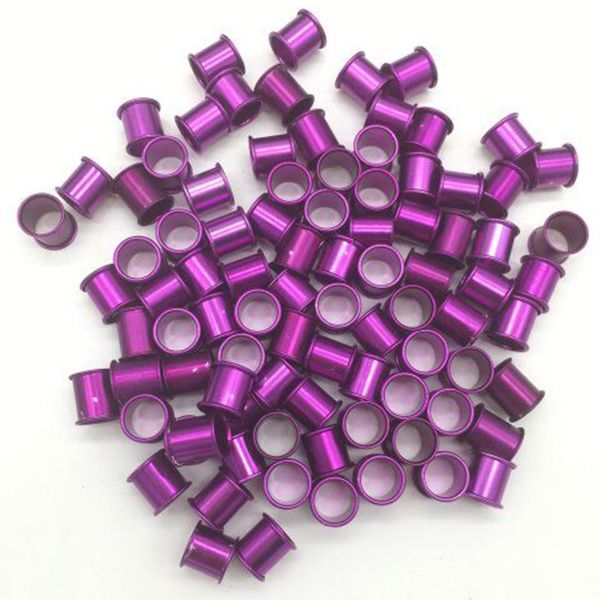 

howells 1000 pcs 8 mm pigeon foot rings aluminum ring birds identification tools multicolor bird tools wholesale