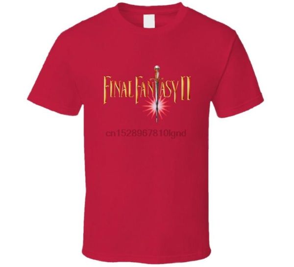 

final fantasy ii box art nes тенниска, White;black