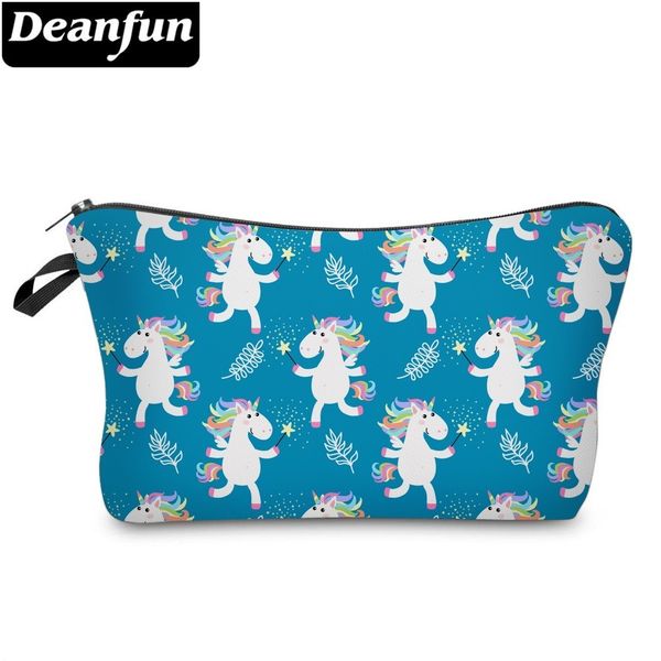 

deanfun unicorn cosmetic bag waterproof printing mignon star travel toiletry bag custom logo for travel 51483
