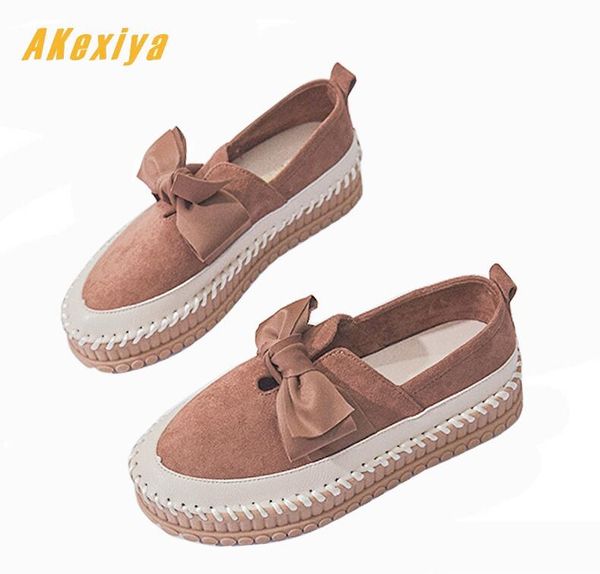 

new women vintage trendy comfortable flat platform shoes espadrilles women casual big bowtie princess shoes loafers footwear, Black