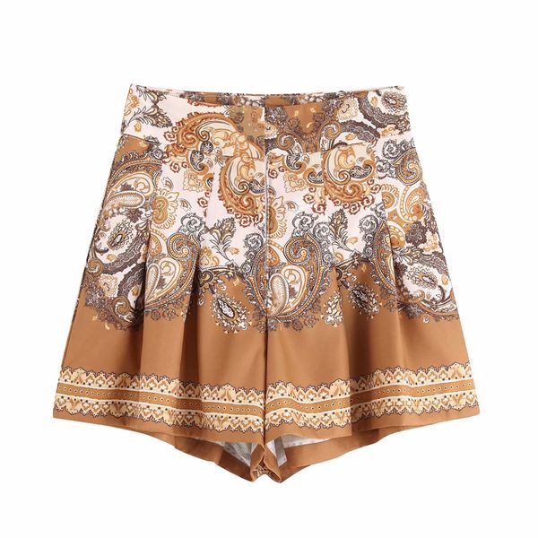 pleated shorts womens