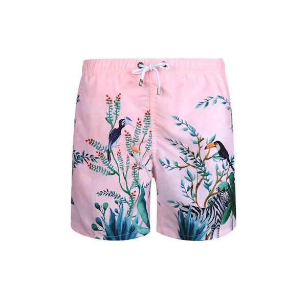 

2020 men bird zebra printing beach shorts men surf swimwear swimsuit swimming trunks boxer short mens swim briefs 414