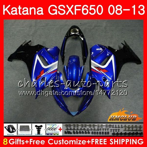 

Кузов Для SUZUKI KATANA GSXF 650 GSXF-650 08 09 10 2008 2009 2010 18HC.11 GSXF650 сток синий GSX650F 11 12 13 2011 2012 2013 2014 Обтекатели
