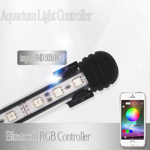 

99cm submersible led light for aquarium marine led lighting fish tank light fixtures waterproof aquarium lighting lamp
