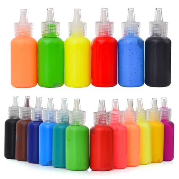 

1 set 6/12colors 3d acrylic pigment watercolor paint drawing art diy tool m0xb