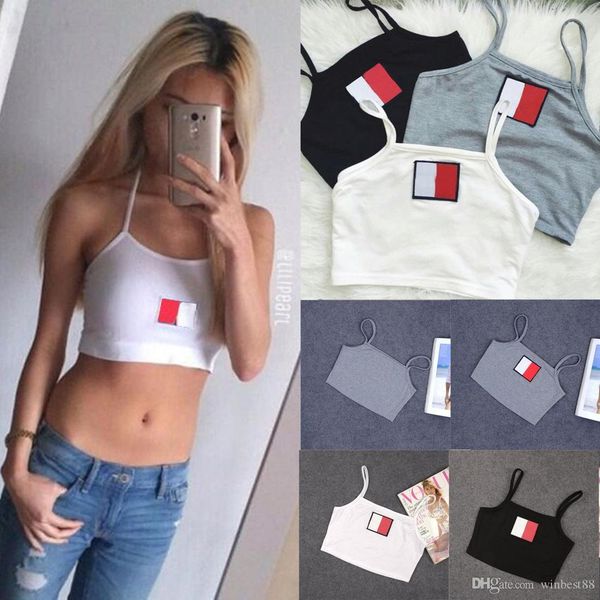 

3xl women summer bottoming short camisole good sale comfortable back cross belt bottom vest actual picture, White