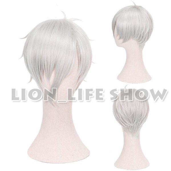 

houseki no kuni antarcticite cosplay hair wig +eyelash land of the lustrous, Black