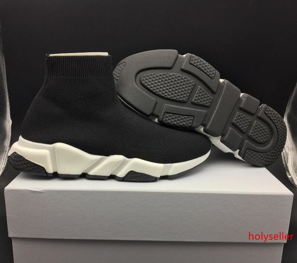 

новый дизайн роскошный носок обуви speed trainer дышащие кроссовки speed trainer носок гонки бегуны черная обувь мужчины и женщины спортивна