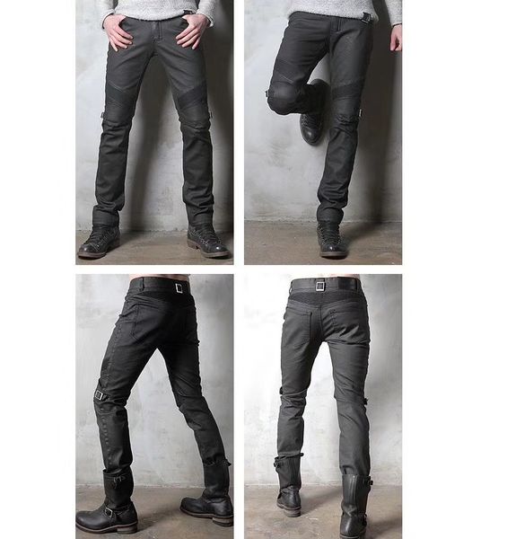 

motorcycle pants with windproof oil wax coating