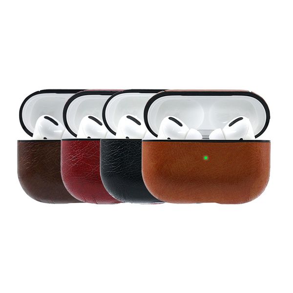 

case pu leather case business for airpods 3 case for apple airpods pro protector cover for air pods 3