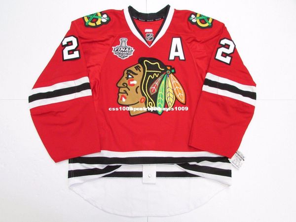 

custom keith chicago blackhawks team issued 2013 stanley cup edge 2.0 jersey stitch add any number any name mens hockey jersey xs-6xl, Black;red