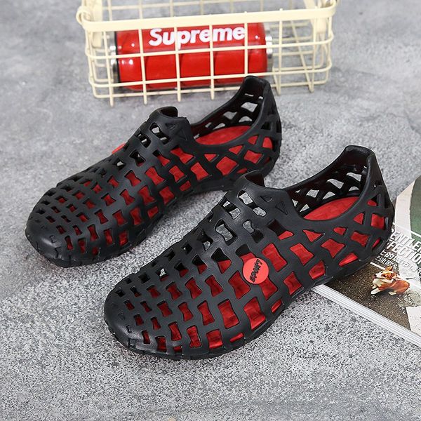 

оригинальные новые садовые шлепанцы водные туфли женские пары плоские летние пляжные аква тапочки открытый мужские сандалии садовая обувь