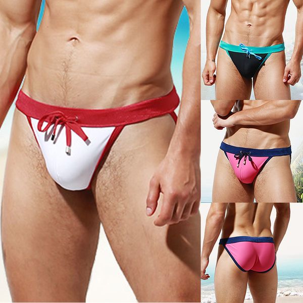 

new men swim briefs bikini swimming gay swimwear trunks bath suit shorts man swimsuit