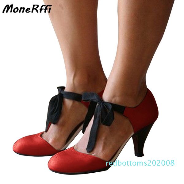 

monerffi retro women sandals wedge high heel sandals summer casual shoes lace-up roman style ladies shoes rr08, Black