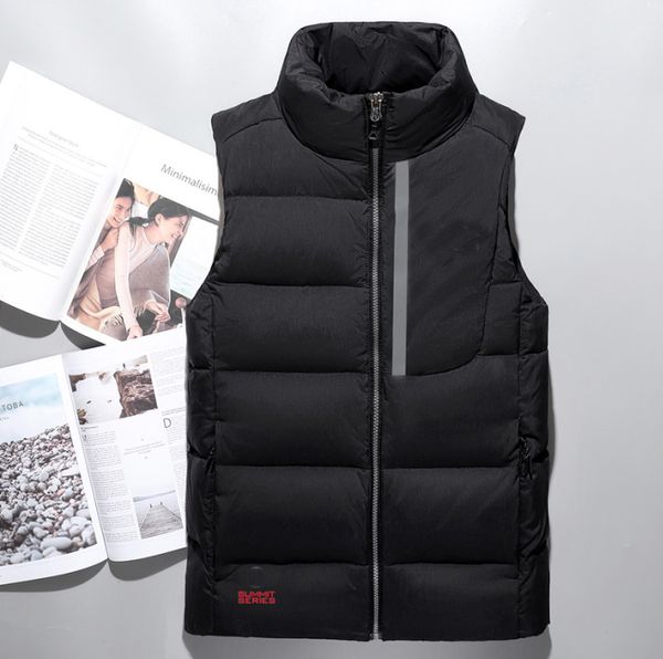 

mens designer vest face north brand designer down jacket luxury casual winter vest male tn fc9 outdoor windbreaker, Black;white