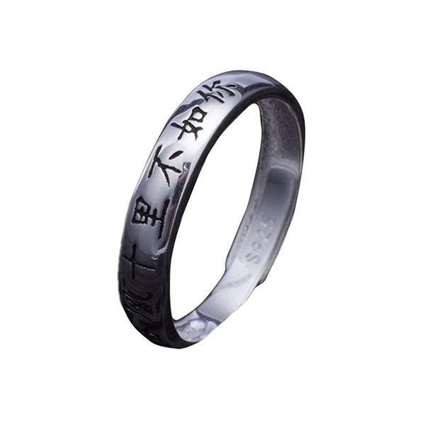 

s925 silver spring wind is not as good as вашего кольца открытия. мужчины 18-21 # можно изменять дизайн пара рук ювелирные изделия, Golden;silver