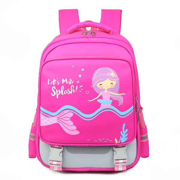 

boys school bags for kids girls primary school backpack child princess nylon cartoon large bookbags orthopedic college 6-12 year
