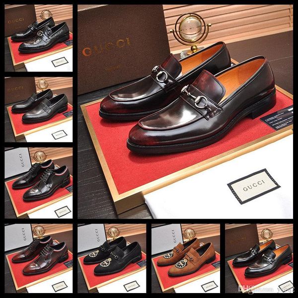 

20fw итальянских черная формальной обувь мужчину мокасины свадебного платье обувь мужчина лакированный оксфорд обувь для мужчин chaussures h, Black