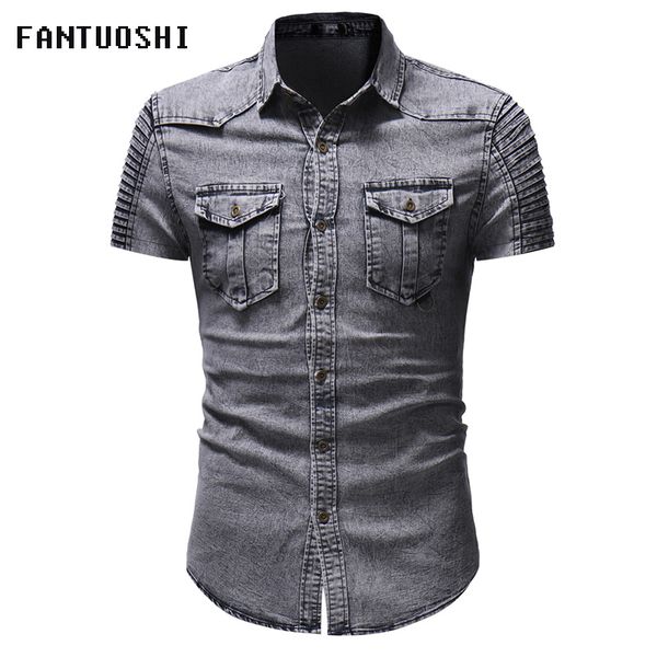 camisas vaqueras de moda para hombre
