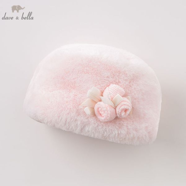 

db8480 dave bella winter children boutique hat baby pink cute hat, Yellow