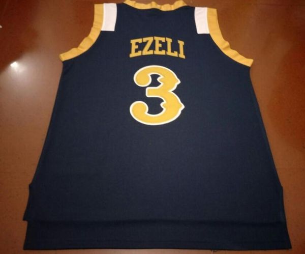 

пользовательские мужчины молодежные женщин # 3 vanderbilt фест bzeli college basketball джерси размера s-6xl или настраиваемый любое имя или, Black