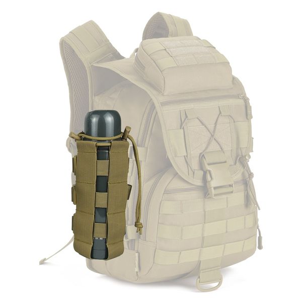 

outdoor bags tactical water bottle pouch molle system kettle bag camping hiking travel survival kits holder