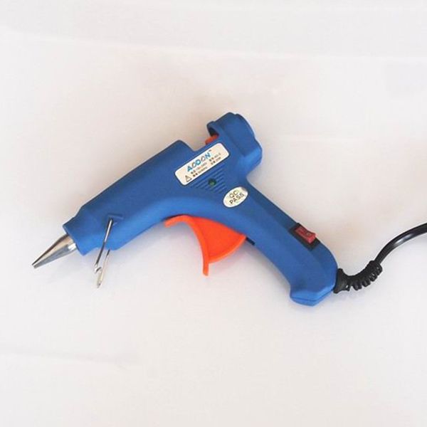 

glue gun with switch 20w glue gun melt mini diy jewelry 100v-220v ceramic ptc heating tools eu /us
